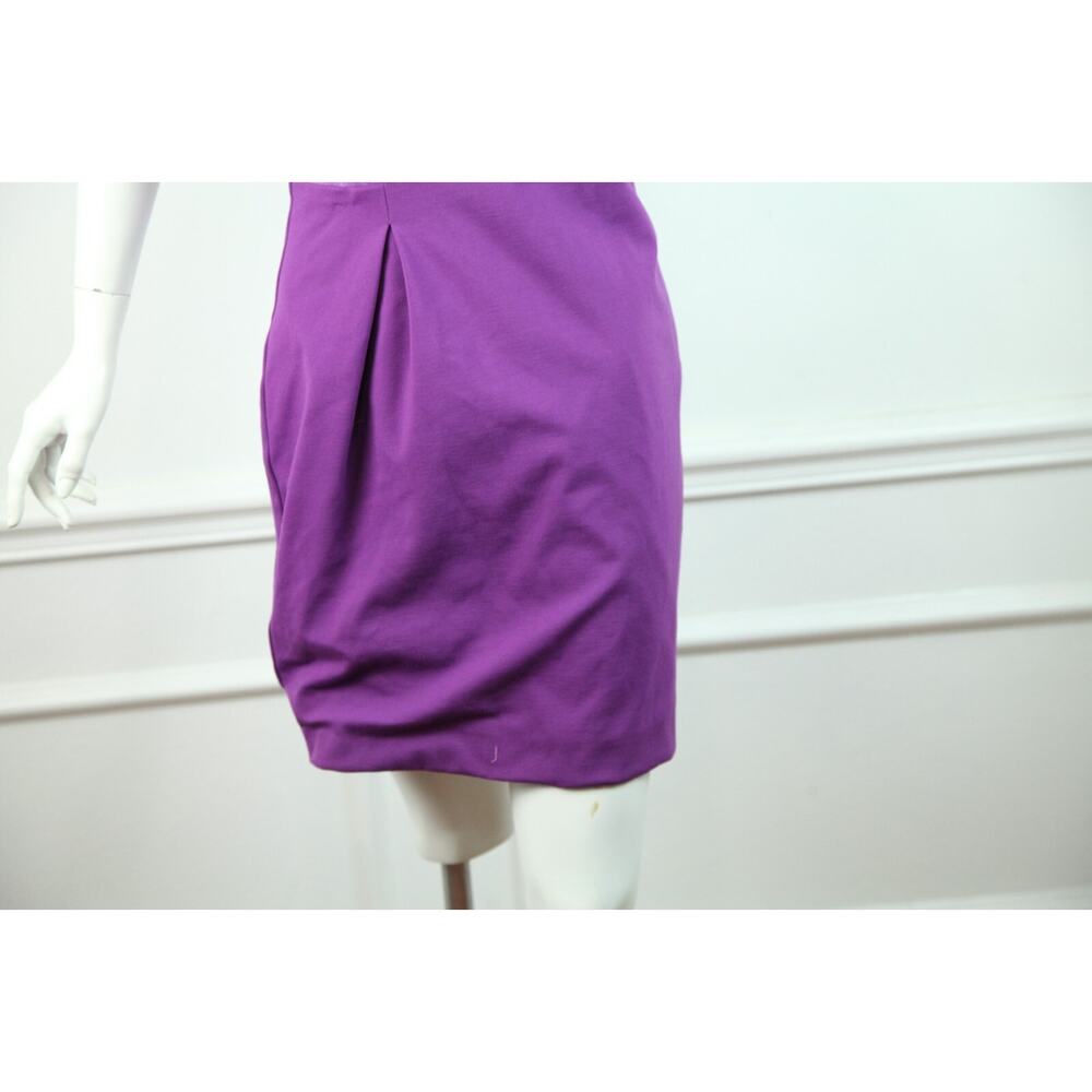 Halston Heritage Size 6 Dress Cocktail Mini Quiet Luxury Feminine Bodycon Hoco - Picture 4 of 16